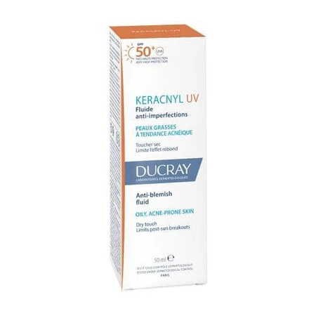 DUCRAY KERACNYL UV-fluïde tegen onvolkomenheden SPF50+ 50ml