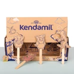 Kendamil Leche de continuación 2 DHA+, envase de cuento con teatro, 3x800g