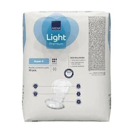 ABENA Light Super 4 serviettes absorbantes, 30 pièces