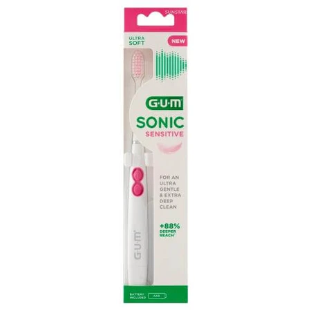 SUNSTAR GUM SONIC SENSITIVE Sonic Toothbrush.