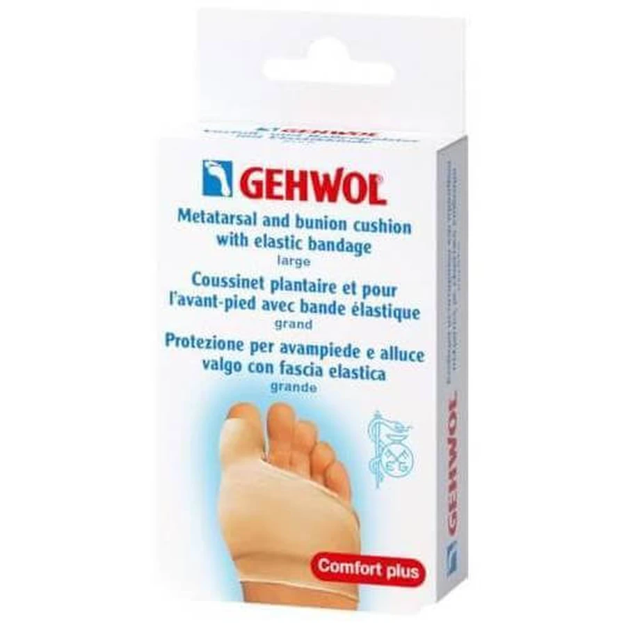 Gehwol Forefoot and Hallux Foot Cushion with elastic band large, 1 pc.