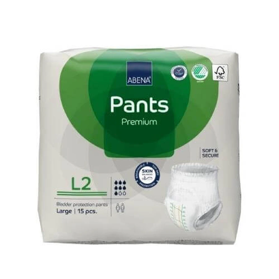 ABENA Pants Premim L2 absorbent panties, 15pcs