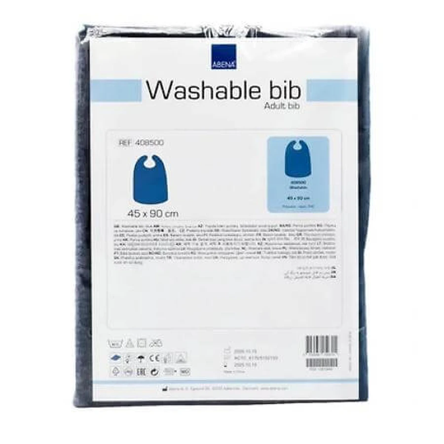 ABENA Herbruikbaar slabbetje 45 x 90cm blauw