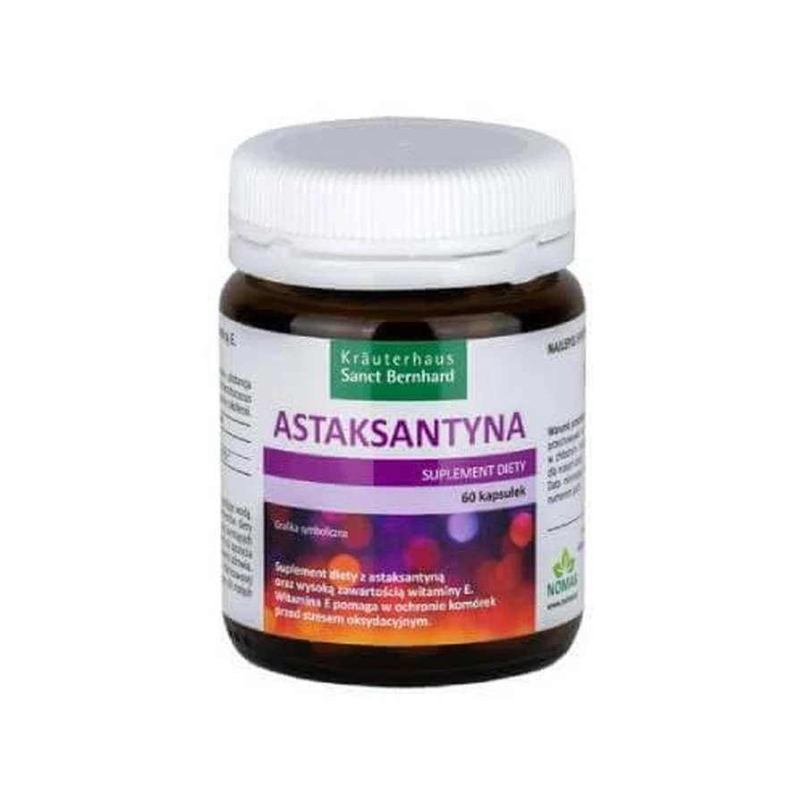 Sanct Bernhard Astaxanthine 8 mg, 60 capsules