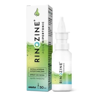 Rinozine Aqua Hypertonic Seawater Nasal Spray, 30 ml