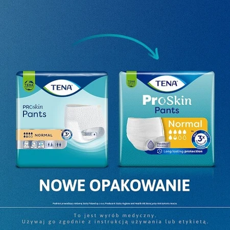 TENA PANTS ProSkin Braguitas absorbentes normales S, 15 unidades