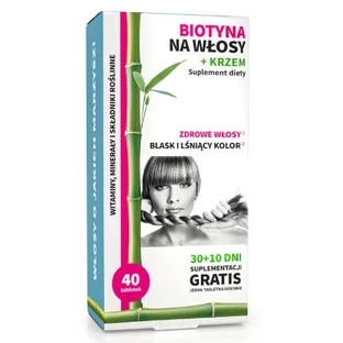 Noble Health Biotine pour cheveux + Silicium, 40 comprimés