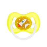 Canpol Babies pacifier Space 6-18m yellow, 1 pc