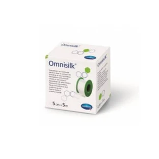OMNISILK Zijden kleefstof 5cm x 5m, 1 st