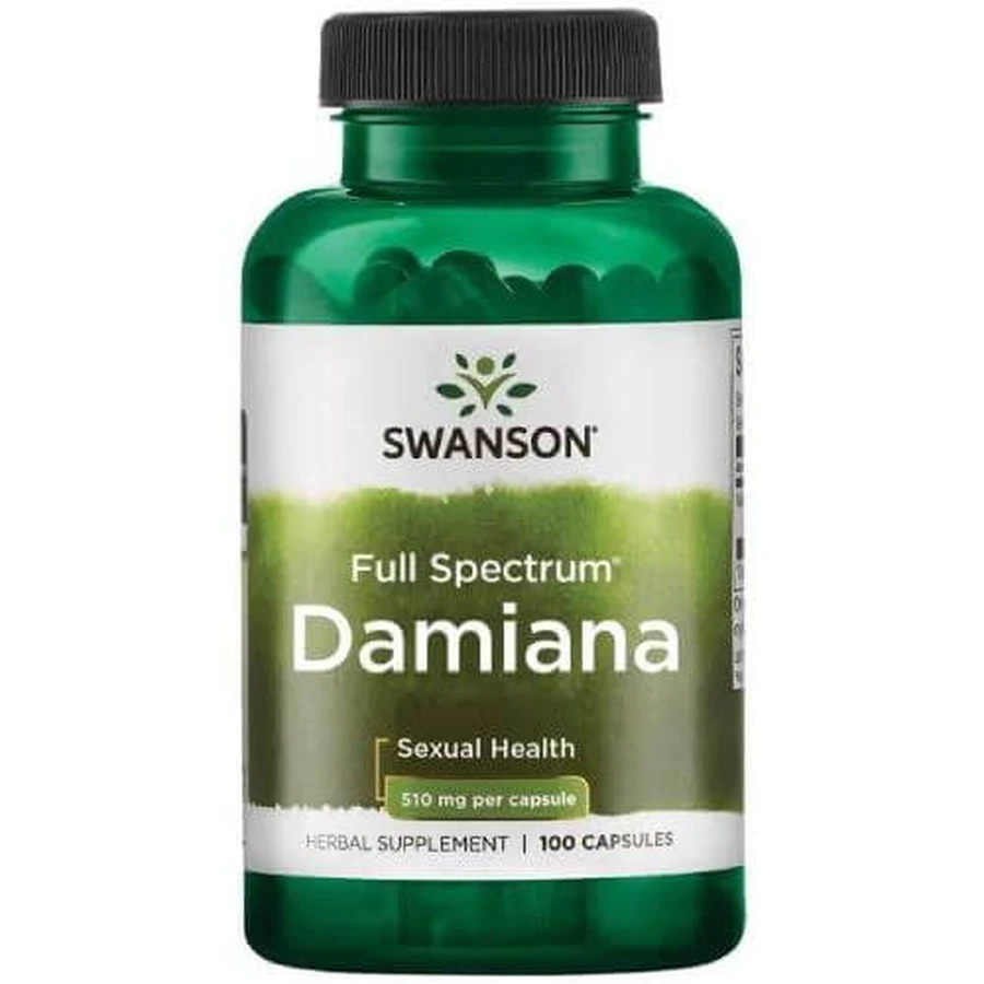 SWANSON Damiana 510mg - 100 caps