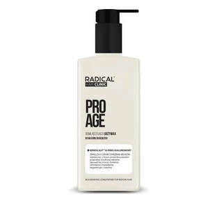 Farmona Radical Hair Clinic Acondicionador rejuvenecedor Pro Age para cabellos maduros, 200 ml