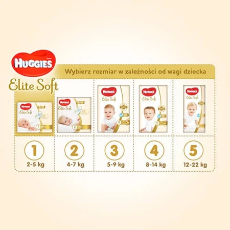 HUGGIES Extra Care 1 Windeln 2-5 kg, 26 Stück