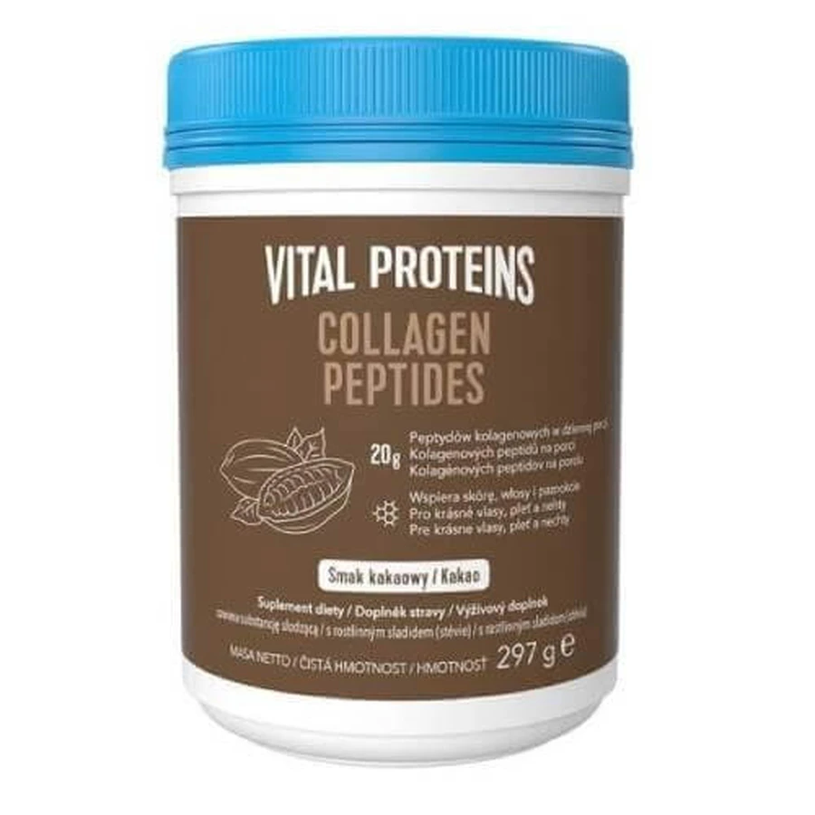 VITAL PROTEINS Péptidos de Colágeno sabor cacao, 297 g
