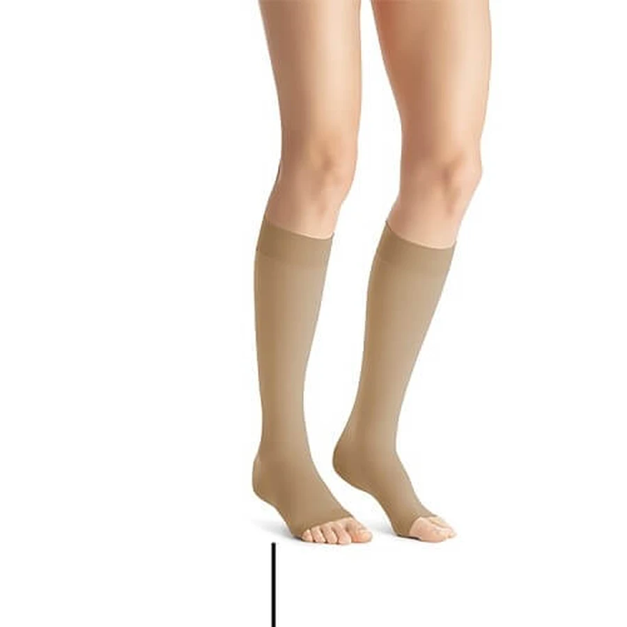 JOBST OPAQUE calcetines largos de compresión CCL1 natural, talla 5 OP