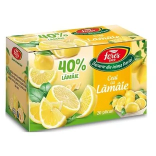 Té de limón 40%, 20 bolsitas, Fares