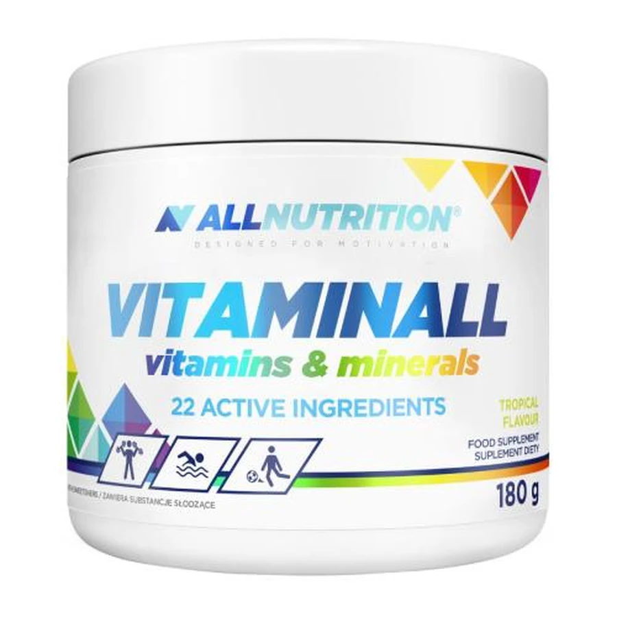 Allnutrition Vitaminall vitaminen en mineralen, 180 g