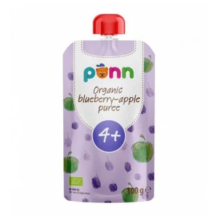 SALVEST PÕNN BIO Puré de manzana y bayas, 100 g