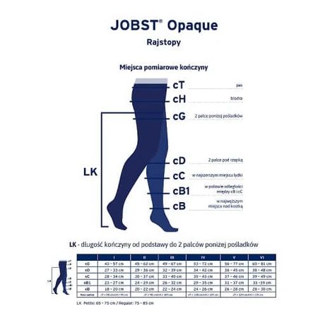 JOBST OPAQUE compressiepanty CCL1 natuur, maat 5 ZP