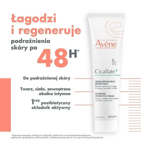 AVENE CICALFATE+ Regenerative Schutzcreme, 100 ml