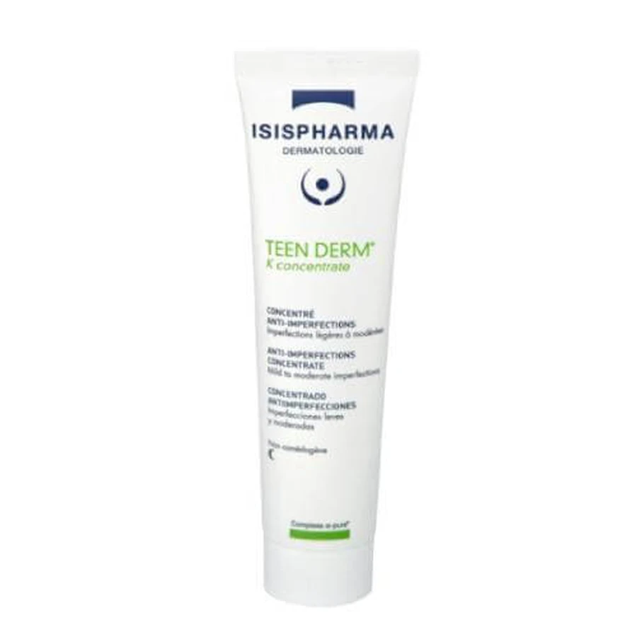 ISISPHARMA Tiener Derm K Concentraat Serum voor de vette en acnegevoelige huid, 30ml