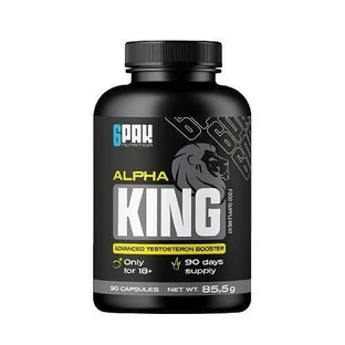 6Pak Nutrition Alpha King Testosteron-Booster, 90 Kapseln