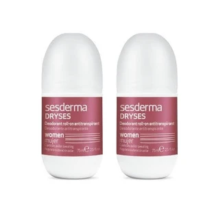 Sesderma Dryses Desodorante Antitranspirante para mujer, 2 x 75 ml