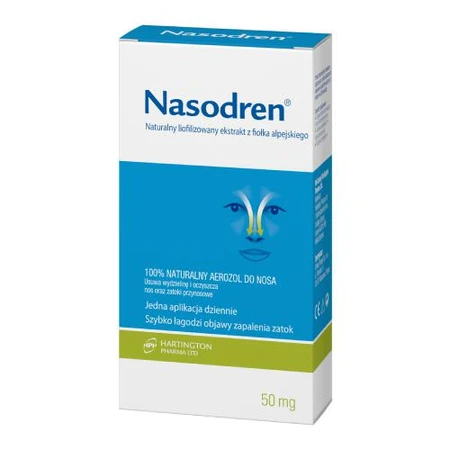 NASODREN neusspray 50mg, 1 verpakking