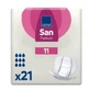 ABENA SAN 11 Pañales anatómicos Premium, 21 unidades