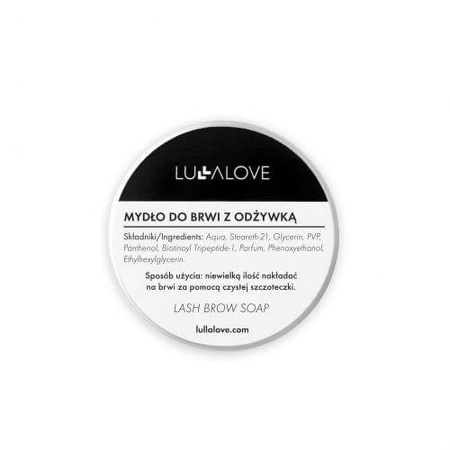 LULLALOVE wenkbrauwzeep met conditioner, 30 ml