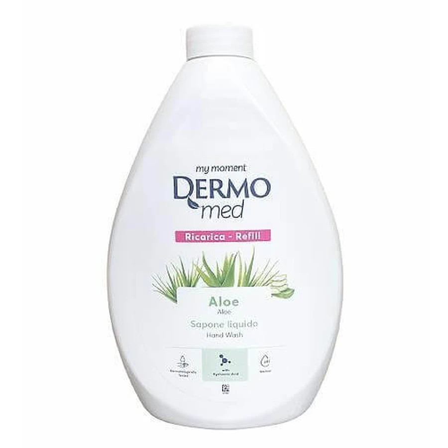 DERMOMED Stock Liquid Soap Aloe Vera, 1 l
