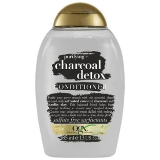 OGX Purifying + Charcoal detox Zuiverende haarconditioner, 385 ml
