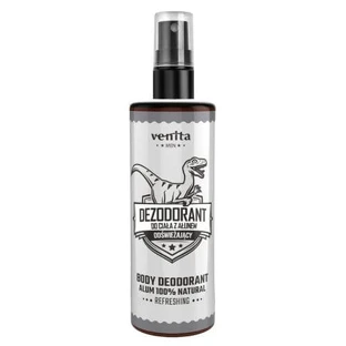 Venita Men Desodorante corporal con alumbre para hombre Refrescante, 100 ml