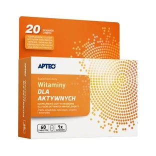 APTEO Vitamines voor actieve mensen, 60 tabletten