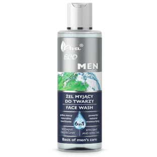 AVA Eco Men Gezichtsreinigingsgel 6in1, 200ml