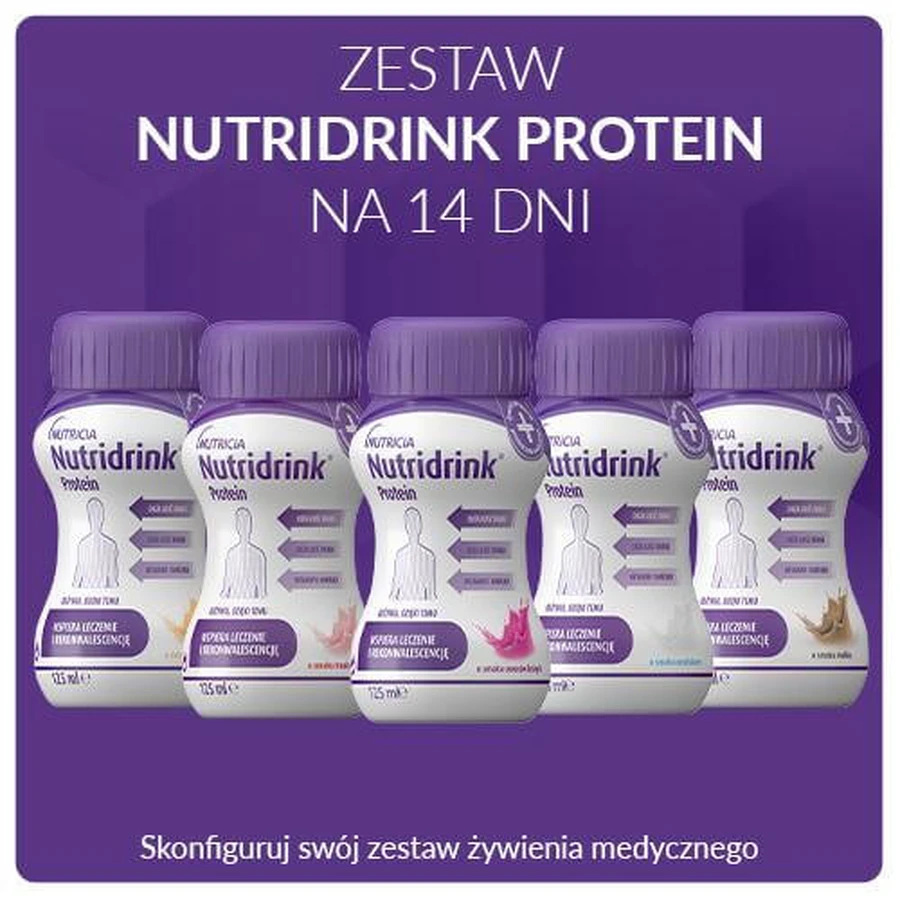 Nutridrink Protein set para 14 días (28 botellas x 125ml)