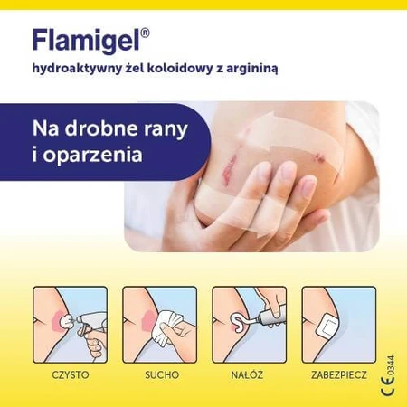 Flamigel hydrocolloïd gel, 100 g - wondhelende gel