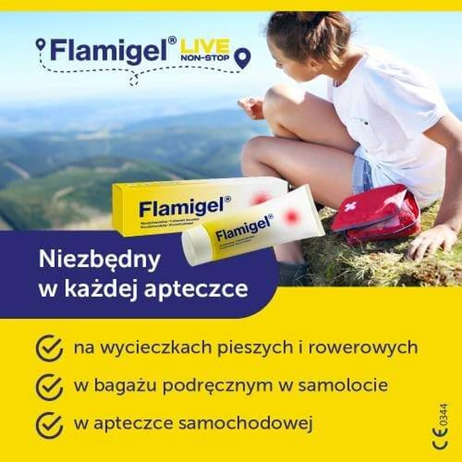 Flamigel hydrocolloïd gel, 100 g - wondhelende gel