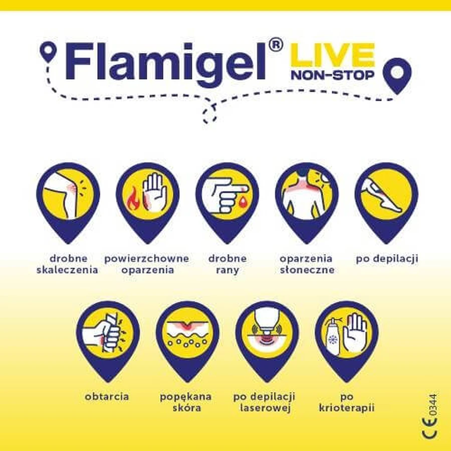 Flamigel hydrocolloïd gel, 100 g - wondhelende gel