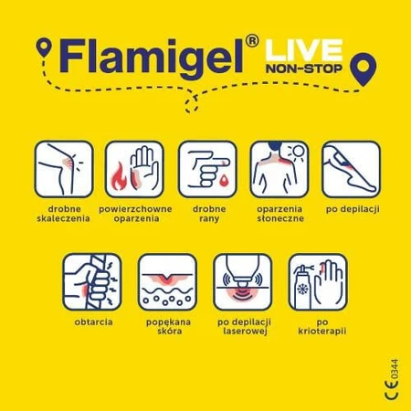 Flamigel hydrocolloïd gel, 100 g - wondhelende gel