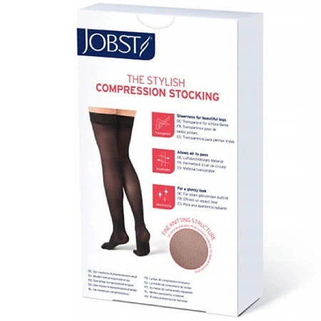 JOBST ULTRASHEER bas de compression long CCL2 noir, taille 2 ZP