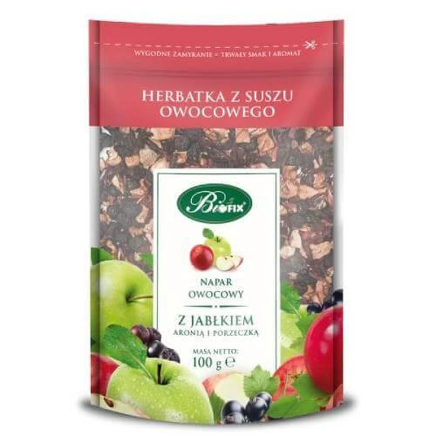 BiFix Fruit infusion with apple, chokeberry and currant, 100g