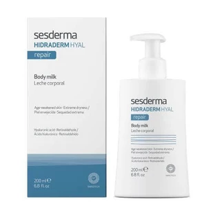 SESDERMA HIDRADERM HYAL REPAIR Leche hidratante intensiva, 200 ml