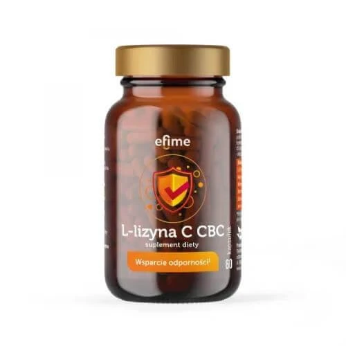 Ekamedica Efime L-Lysine C CBC, 60 capsules
