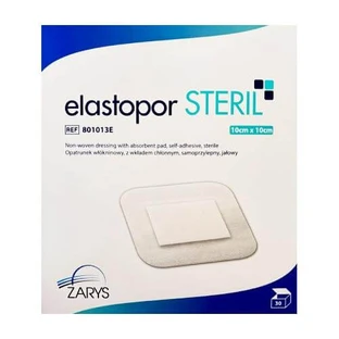 ELASTOPOR STERIL sterile non-woven adhesive dressing with absorbent pad 10x10cm, 30 pcs