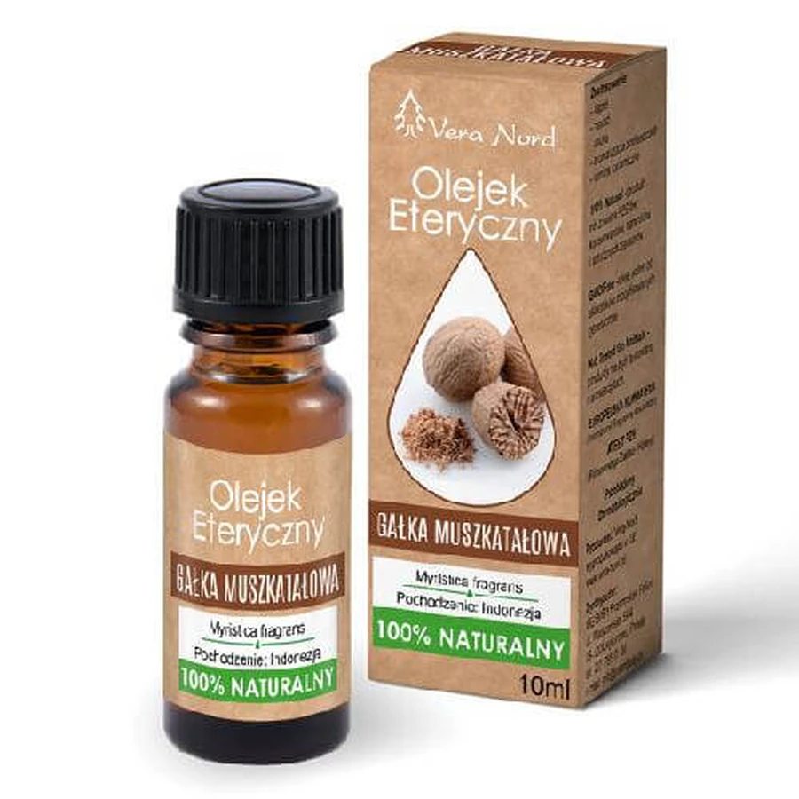 Vera Nord Huile Essentielle Muscade, 10ml