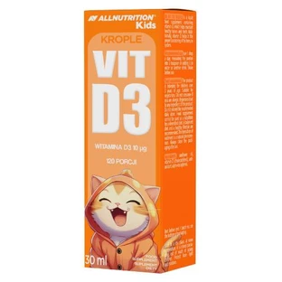 Allnutrition Kids Vit D3 Vitamin D3 drops for children, 30 ml