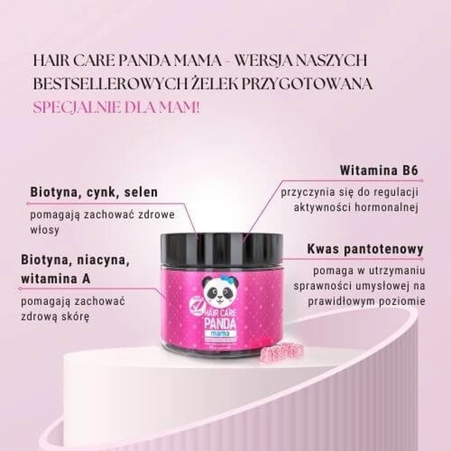 Noble Health Haarpflege Panda Mama Gelees, 30 St.