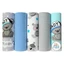 EGA KIDS Flanellwindeln 70x80cm Set Nr. 2 (7053), 5 Stück