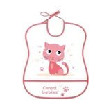 Canpol Babies washable soft bib Cute animals Kitten 2/919