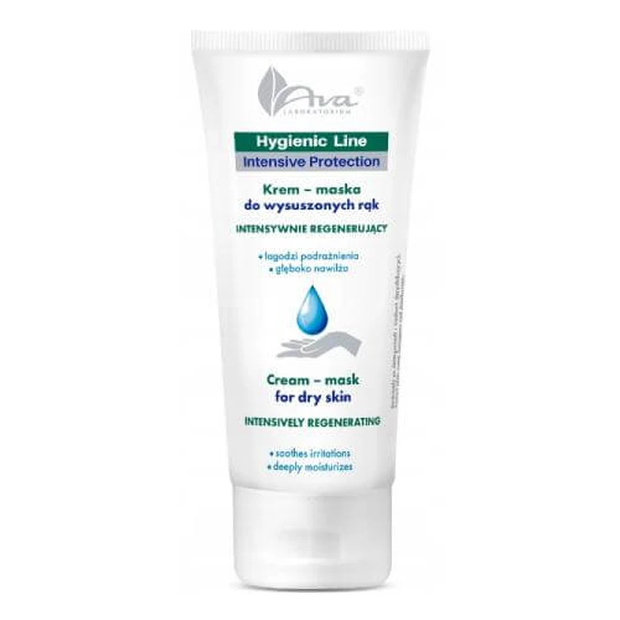 AVA Hygienic Line Crema-Mascarilla para Manos Secas, 100ml